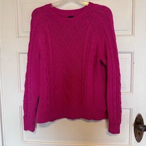 Hot pink 100% cotton Gap sweater